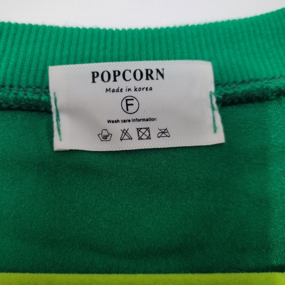 GORGEOUS Green crop top size M - Picture 3 of 7